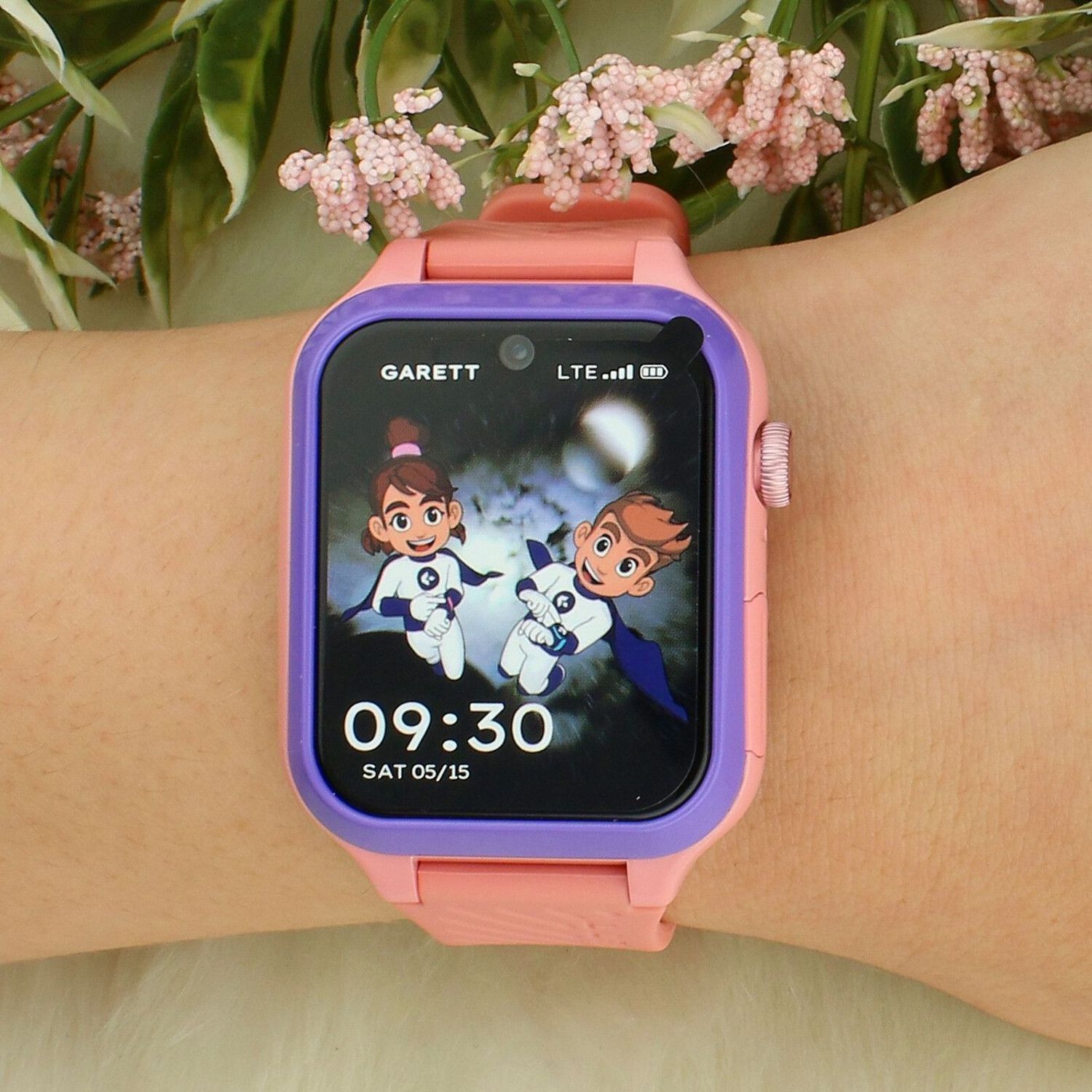 Garett Kids Essa GO 2 AI 4G Różowy  Smartwatch dla dzieci z GPS, AI i WhatsApp (2).jpg